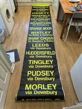 West Riding / Arriva Yorkshire Dayglo Front Bus Destination Blind