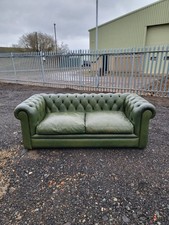 Vintage Green Leather