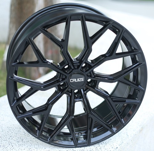 Black 7 alloy wheels - black,