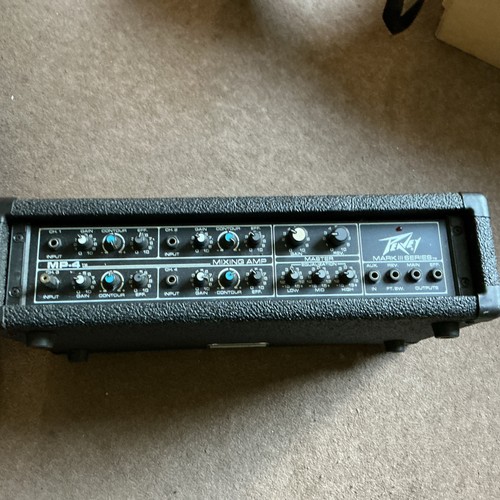 Peavey mixing amplifier - peavey, mp-4