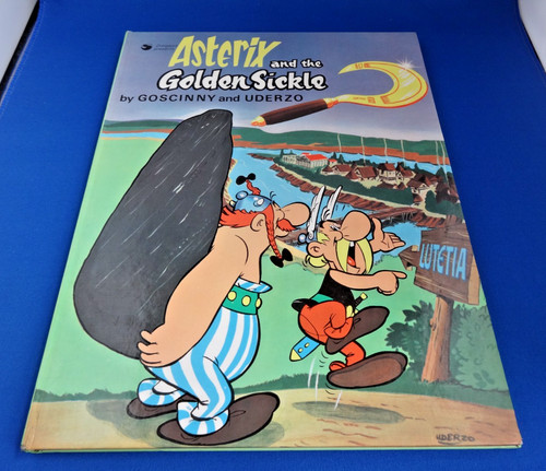Asterix and the golden sickle - golden,