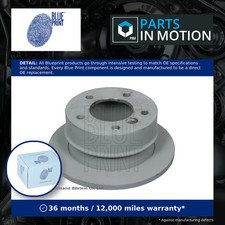 2x Brake Discs Pair Solid fits MERCEDES SPRINTER 210, 212 2.9D Rear 95 to 00 Set