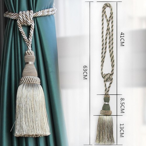 Curtain tiebacks pair - curtain,
