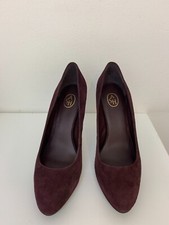 Ash High Heels Court Shoes, Built In Platform, Burgundy Suede  EU 40 UK 7