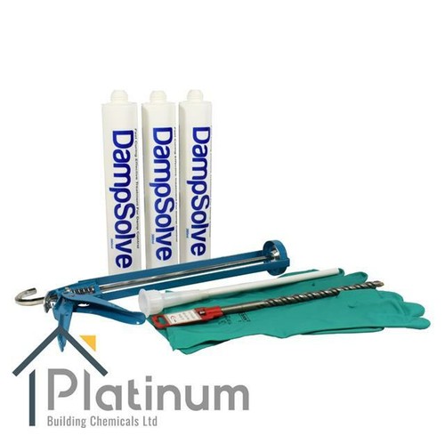 Dampsolve damp proof cream kit - damp,