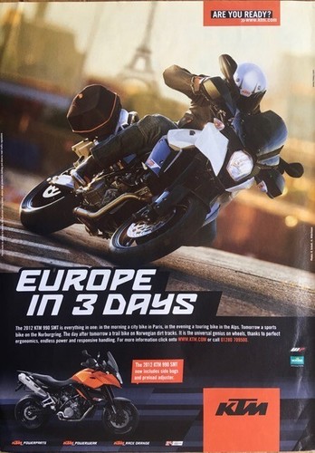 Ktm 990 smt original - smt, 2012