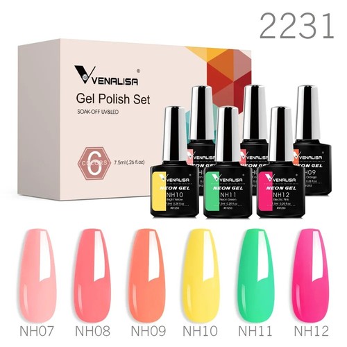 Venalisa nail gel polish kit - polish,