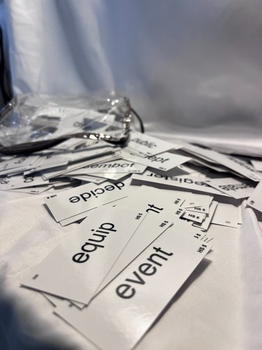 Sight word flash cards large - cards,
