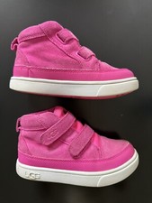 Girls UGG Pink Suede Boots UK9