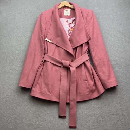 Ted baker wrap coat size - coat,
