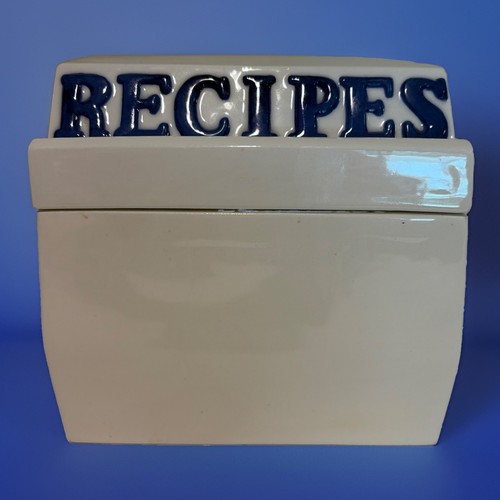Vintage 1980s ceramic - vintage, recipe