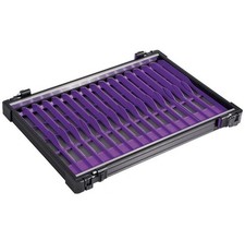 Guru Rive Black Anodised PURPLE Winder Tray / Pole Fishing Seatbox Accessory