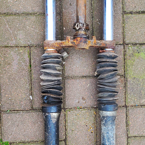 Honda cb250 front fork - honda,