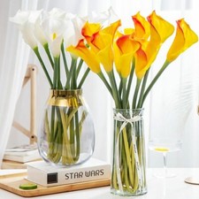5Pcs Real Touch Calla Lilies