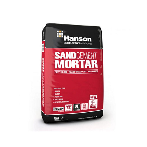 Hanson sand cement mortar - &,