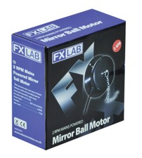 2 RPM Mains Powered DJ Party Event Disco Mirror Ball Motor with Chain- Up to 3kg