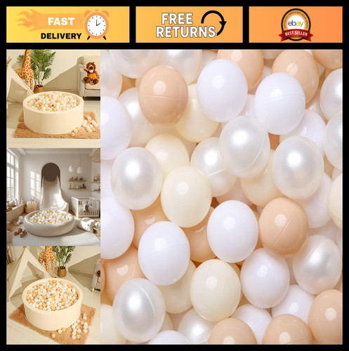 Colorful plastic ball pit - plastic,