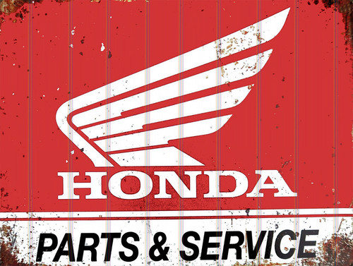 Honda retro vintage metal - honda,,