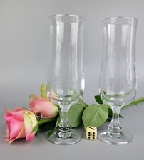 2 CHAMPAGNE  FLUTES / GLASSES