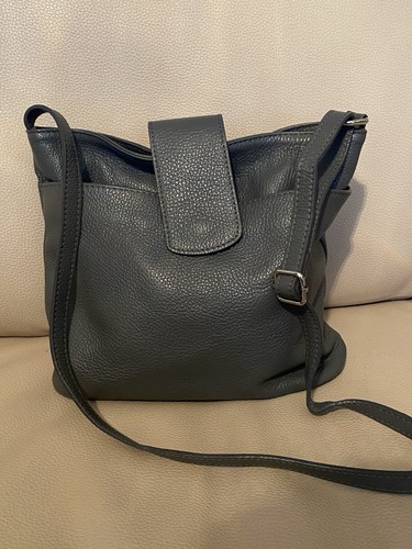 Genuine pebbled leather - pebbled,