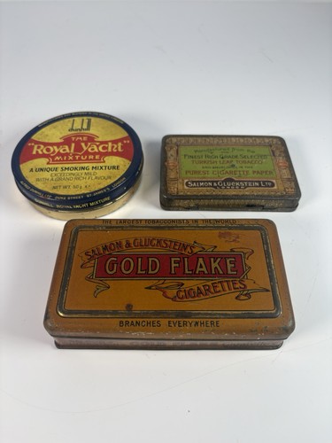 Vintage tobacco tins - vintage, dunhill