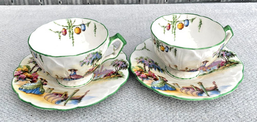 Rare aynsley venetian lady - rare,