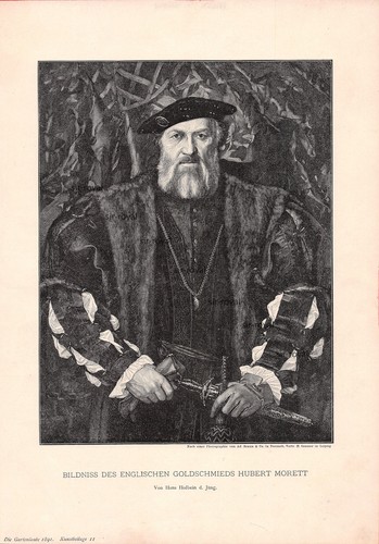 Portrait english goldsmith - of,