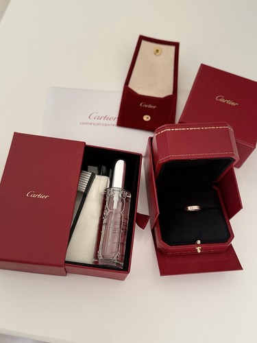 Authentic cartier love - ring,