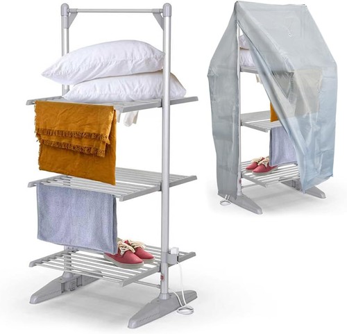 Electric tier heated clothes - 3-tier,