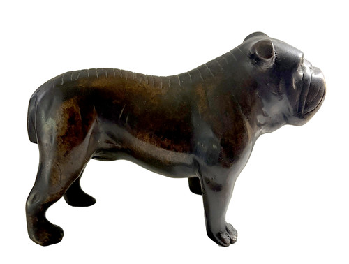 Vintage cast metal - vintage, bronze