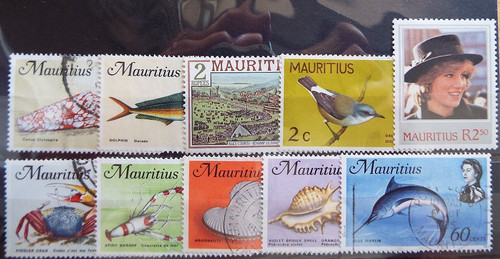 Mauritius stamps ref 281 - -,