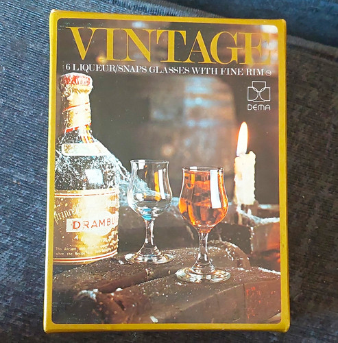 Set with box vintage - box,