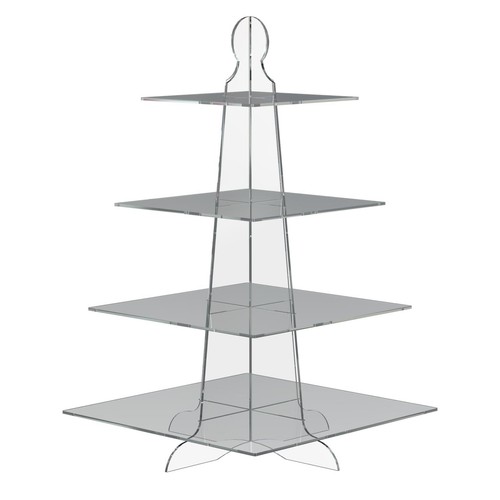 Tier square cup - tier, cake
