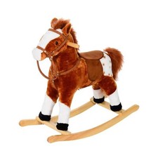 HOMCOM Rocking Horse Toy Plush