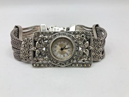Sterling silver and - sterling, marcasite