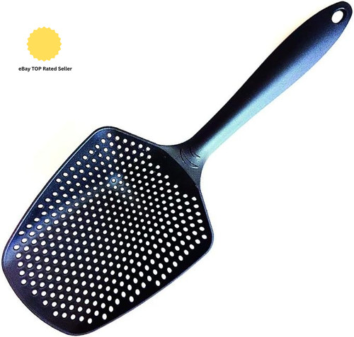 Sand scoop with fine holes - scoop,