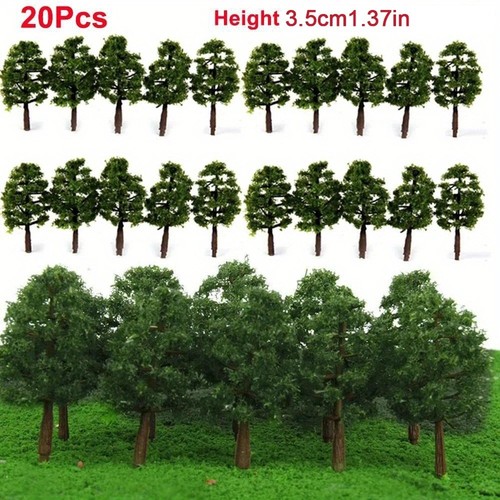 20x scale model trees - ho/oo,