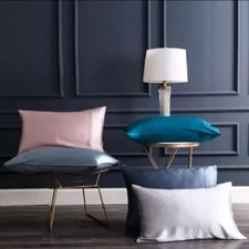 Pure Silk Pillowcase-22 momme-Premium 100% Silk - Zip Opening. CARLTY'S