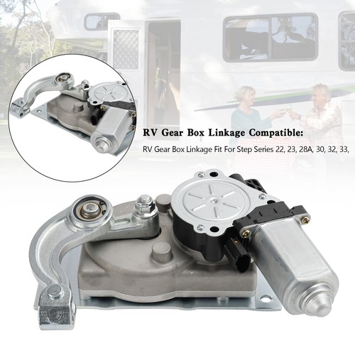 Gear box linkage - with, motor