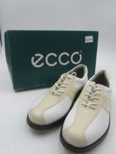 ecco White & Beige Lace Up