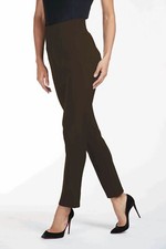 Frank Lyman 082 Mocha Classic Silky Knit Trousers New Collection