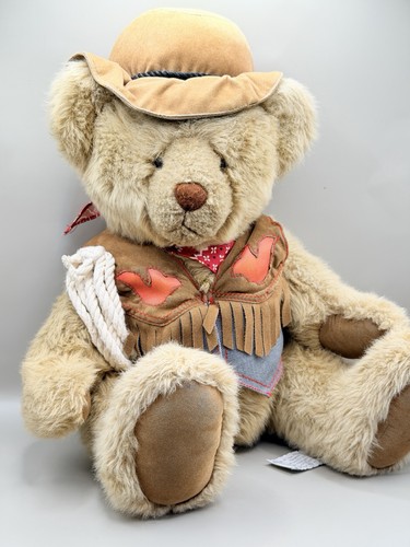 Russ berrie cowboy teddy bear - teddy,
