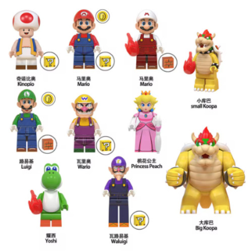 Custom lego super mario - lego,