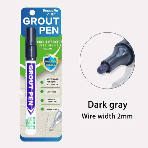 Tile grout whitening pen - 3x,