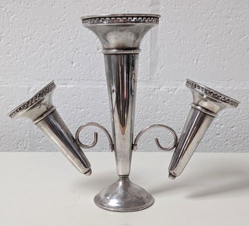 Antique silver plated epergne - antique,