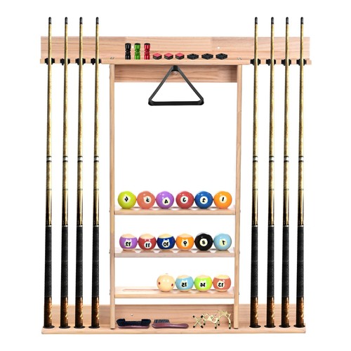 Pool stick holder wall - pool, mount