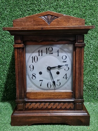 Vintage wall mantle clock - mantle,