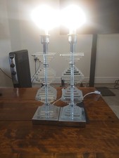 Laura Ashley Glass Lamps