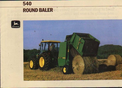 John deere 540 round - deere,
