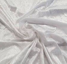 CRUSHED VELVET FABRIC * VELOUR